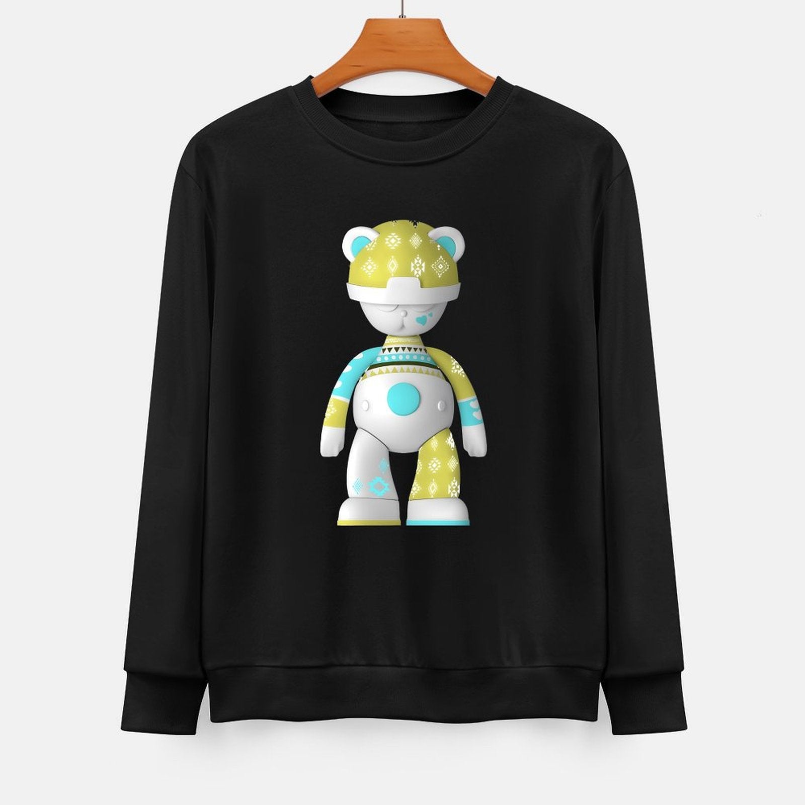 Long Sleeve With Front PatternDaily DailyFit